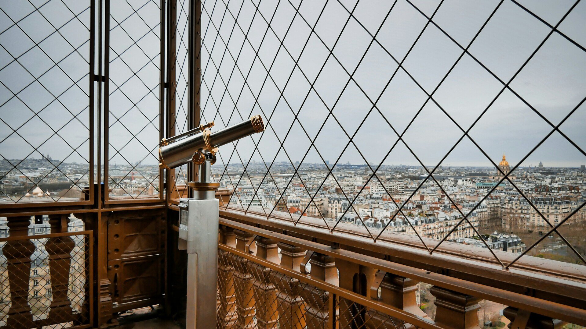 Eiffel Tower Second Level Observation Deck